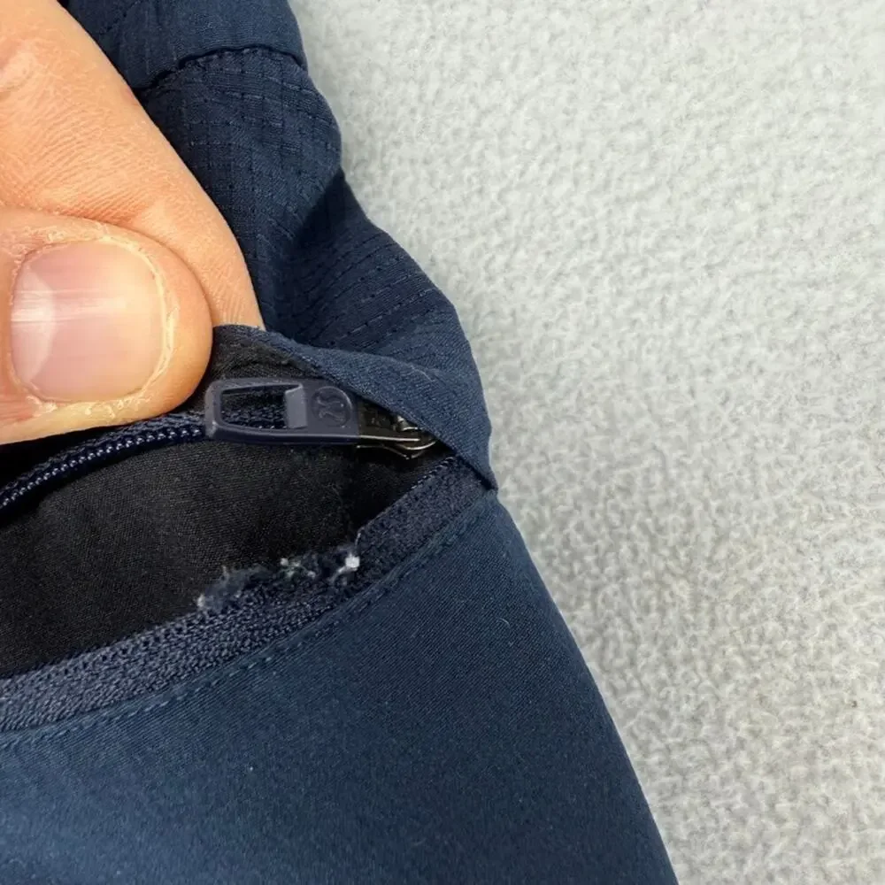 Lululemon License To Train Joggers Mens XS Blue Navy Cuffed Pockets Training gym